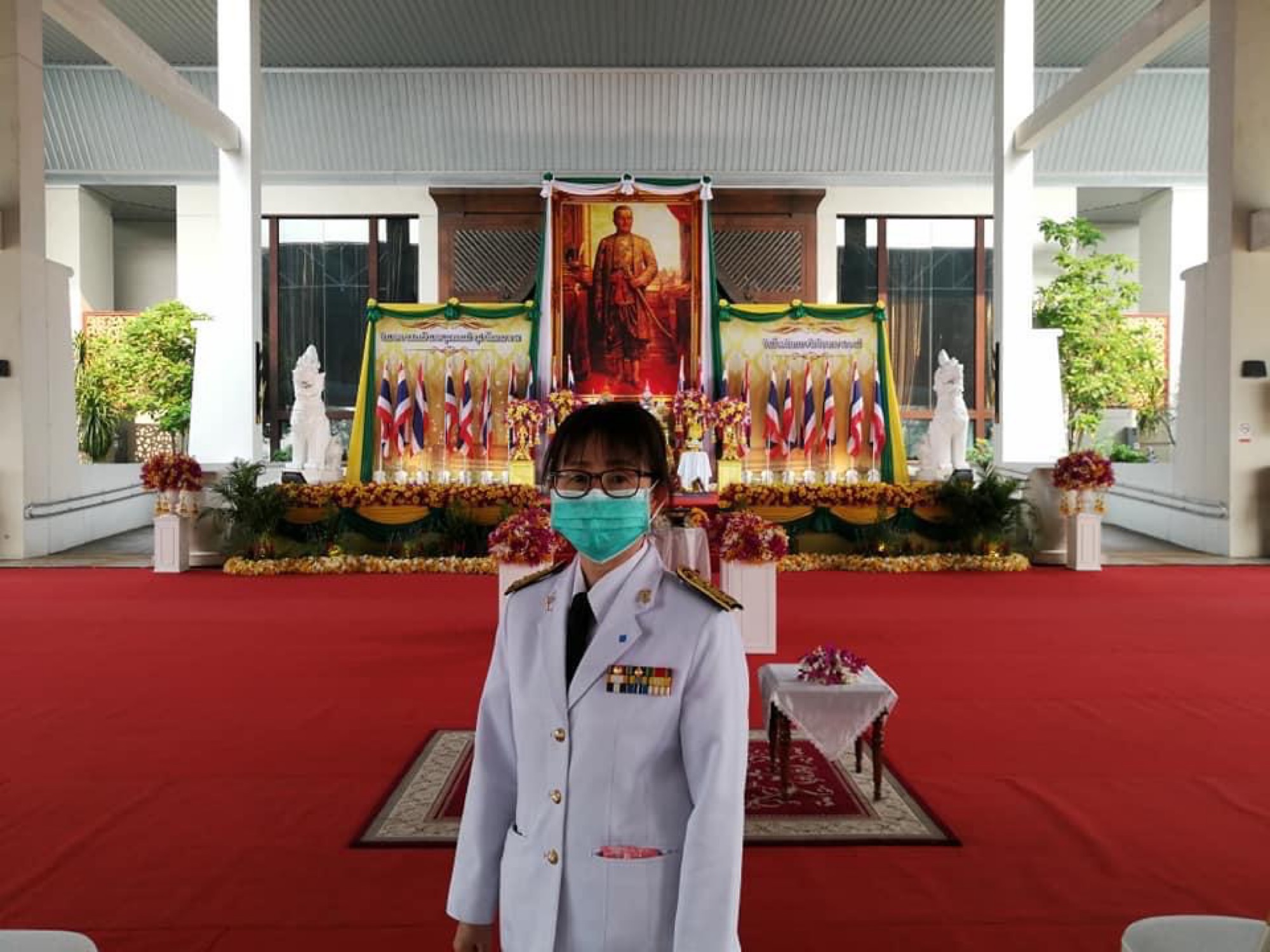 ﻿สำนักงานบังคับคดีจังหวัดเชียงใหม่ เข้าร่วมพิธีถวายสักการะ เนื่องในวันพระบาทสมเด็จพระพุทธยอดฟ้าจุฬาโลกมหาราช และวันที่ระลึกมหาจักรีบรมราชวงศ์